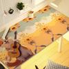 1pcs Silicone Cartoon Desk Mat for Elementary School Students To Study, Writing Desk, Leather Tablecloth