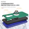For Motorola Phone Case Solid Color Retro Spray Anti Scratch Car Holder Phone Protective Case