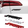Car Accessories Sticker Styling Metal 3D  Auto Car Trunk Racing Fashion Sport Word Letter Logo Emblem Badge Decal Sticker