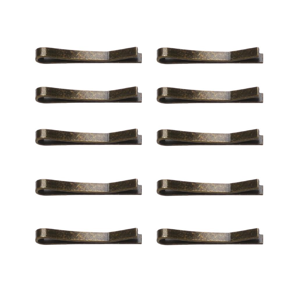 10pcs Cute 1.1cm Doll Mini Metal Clip Children Hair Clip Doll Hairpin Headwear Girl Birthday Gift Princess Kid Hairclip Toys