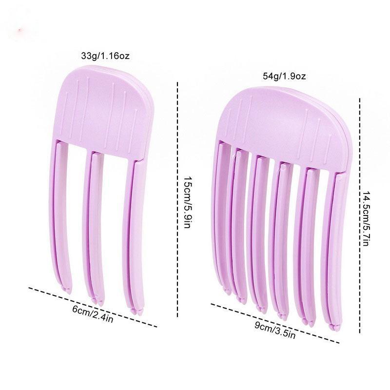 1/2Pcs Simple Fluffy Hair Roots Clips No Heat High Vertex Hair Curler Styling Fluffiness Women Men Volume Wind Sculpting Comb