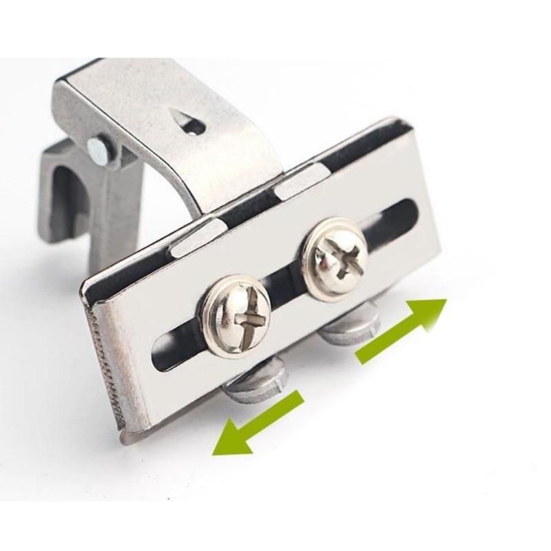 Left Right Adjustable Lace Tape Guide Presser Foot Sewing Machine Presser Foot for Lace Rubber Tape Elastic Webbing