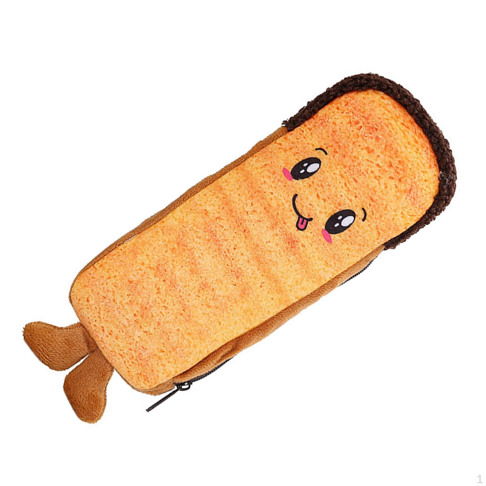 

Portable Plush Pencil Case Makeup Pouch Cosmetics Organizer for Students Style B