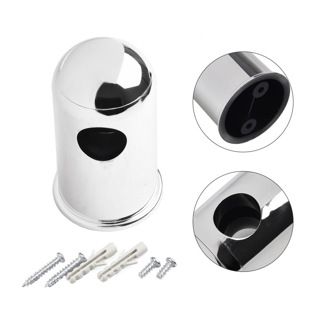 Bathroom Toilet Shower Faucet Hole ABS Wall Lift Rod Bracket
