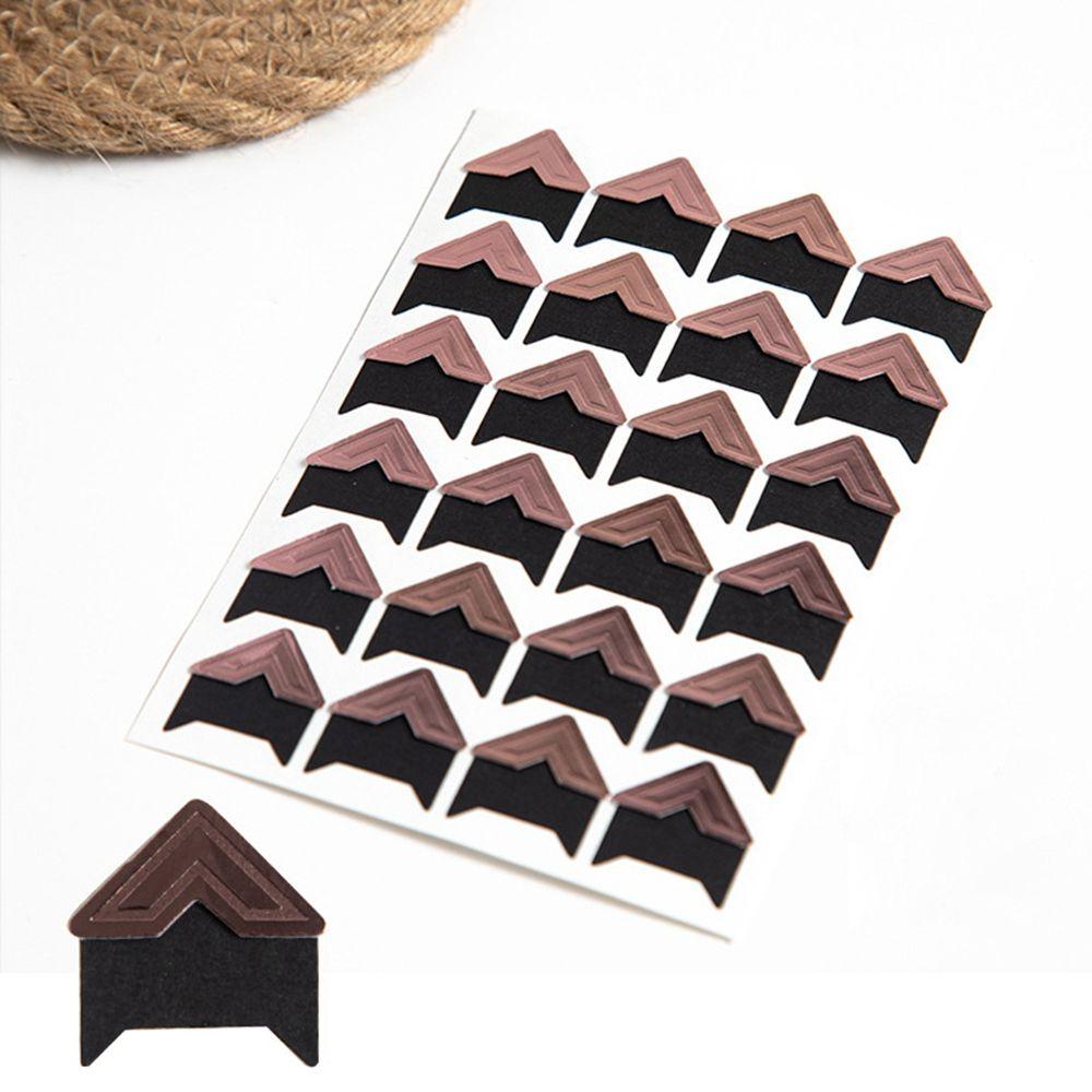 Decor Scrapbooking Vintage Photo Albums Scrapbook  Sticker Corner Sticker Picture Frame Decoration