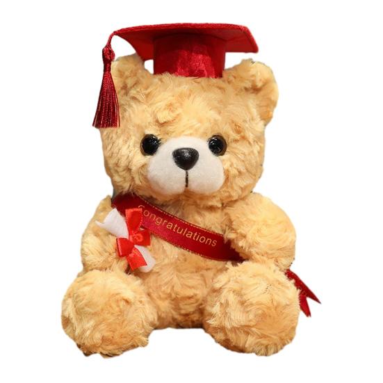Personalized Graduation Gifts 2026 for Her, 7-Inch Teddy Bear, Soft Plush Graduation Mascot for College High School, Grade Graduation Gifts