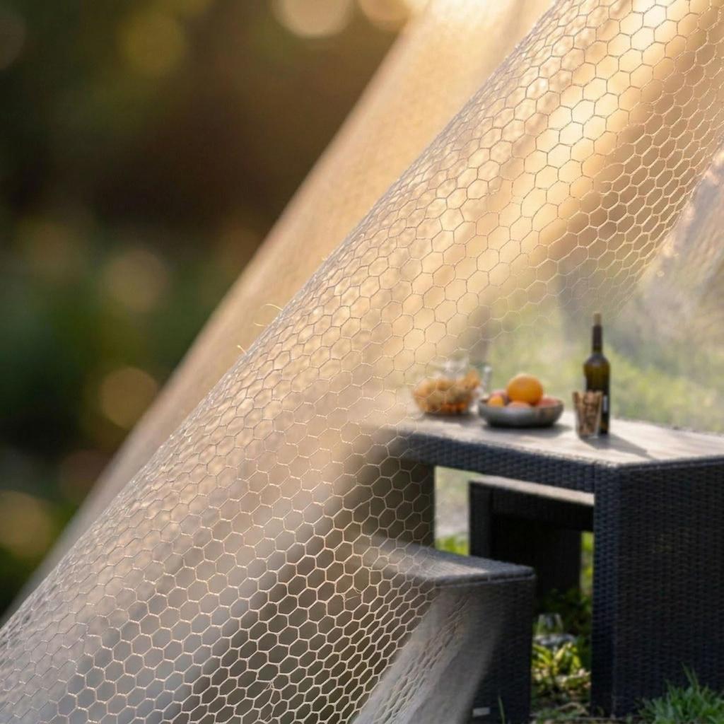 Fly Net for Patio Soft Easy Installation Large Bedding Porch Hiking 300x427x250cm