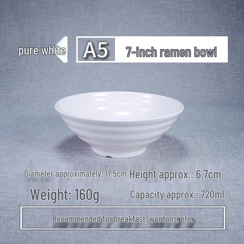 

Melamine Noodle and Soup Bowl