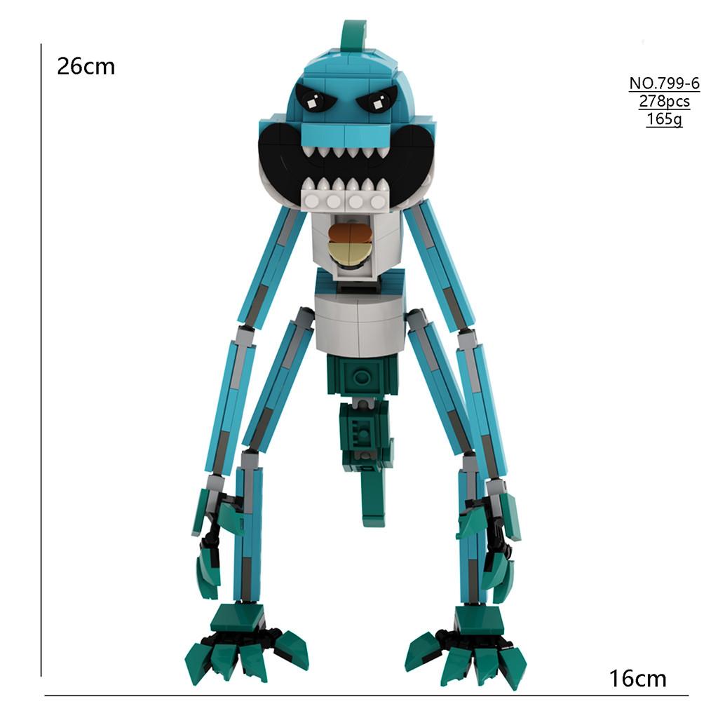 Smiling Poppy4 Critters Game Characters Building Blocks Toys Kidss Toys Puzzle