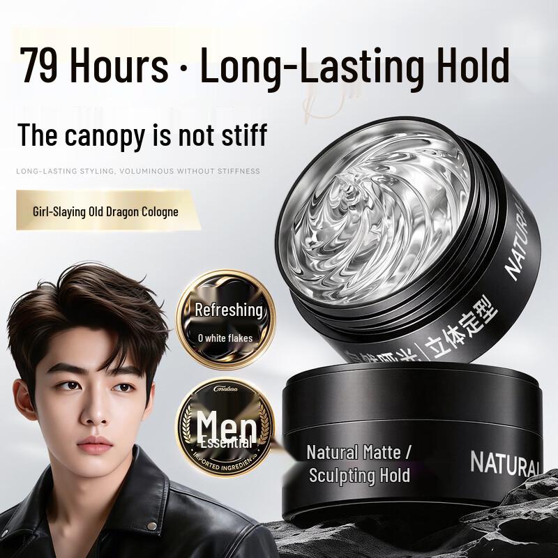 Three Magicians Men s Matte Hair Styling Wax