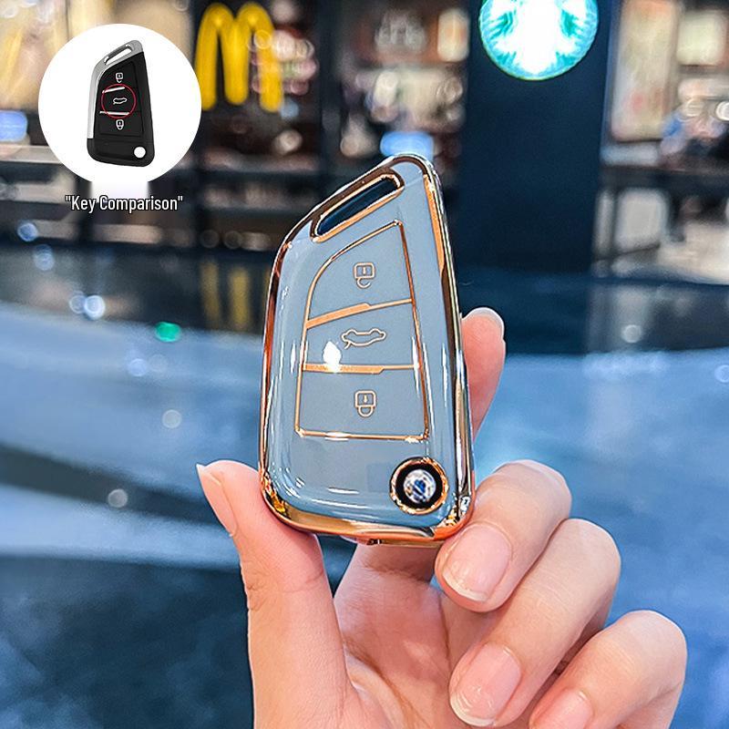 

Aftermarket Key Cover for KD Blade: One-Button Start, Car Key Folding Protective Case
