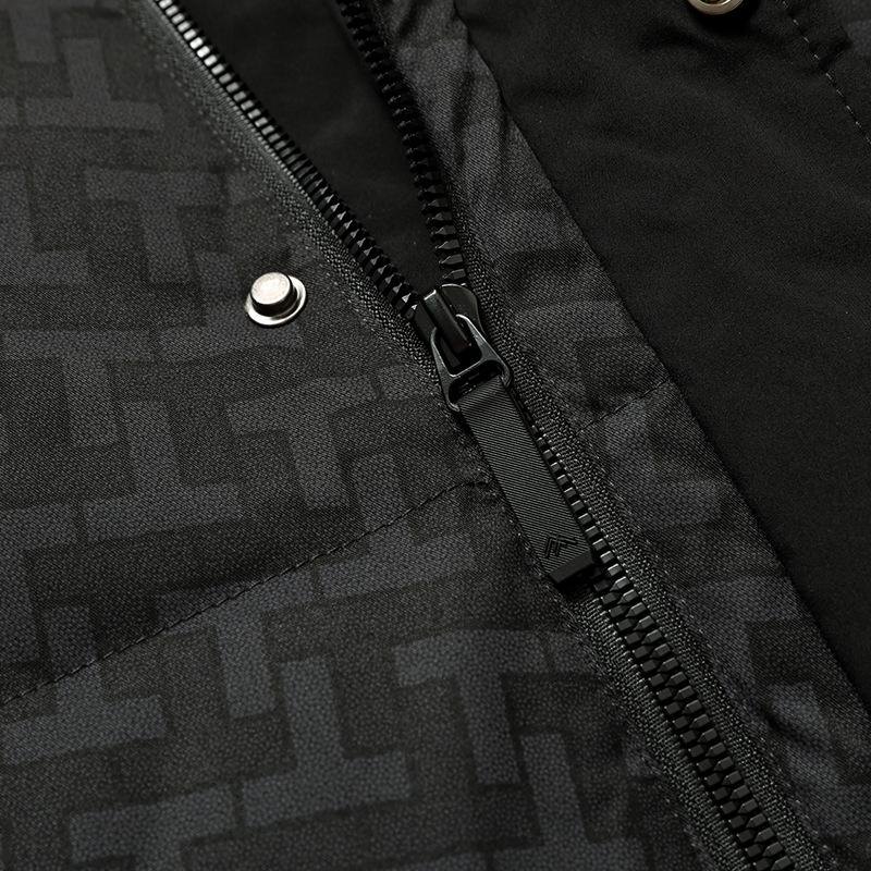 Neue Winter-Herren-Daunenjacke aus weißer Entendaune, Serie für extreme Kälte, Modische und vielseitige Kapuzen-Daunenjacke für Herren