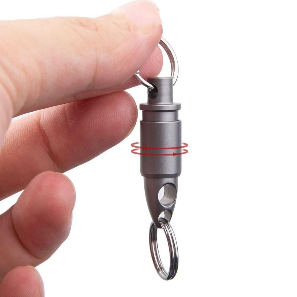 Ultra-light Brass Keychain Portable Car Key Ring New Keyring  Outdoor Small Tool
