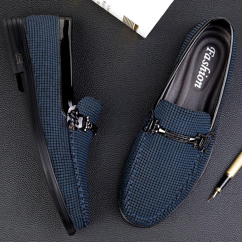 Men Shoes Evening Dress Fashion Boat Shoes Men Classic High Quality Leather Comfy Drive Shoes Men Loafers Business British Style