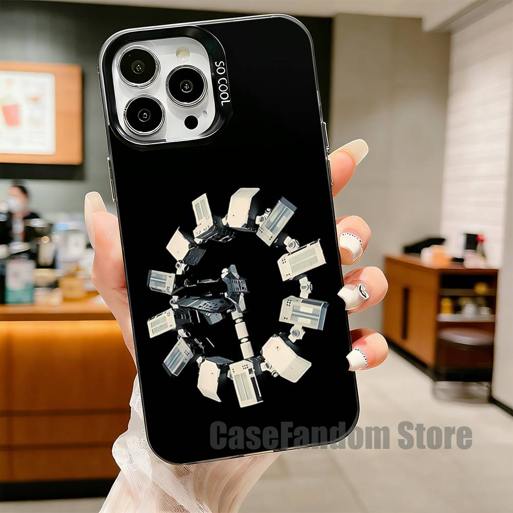 

F-Film I-InterstellarS movie For iPhone 17,16,15,14,13,12,11,Pro,MAX,Plus Black Shockproof Candy Matte Cover iPhone17
