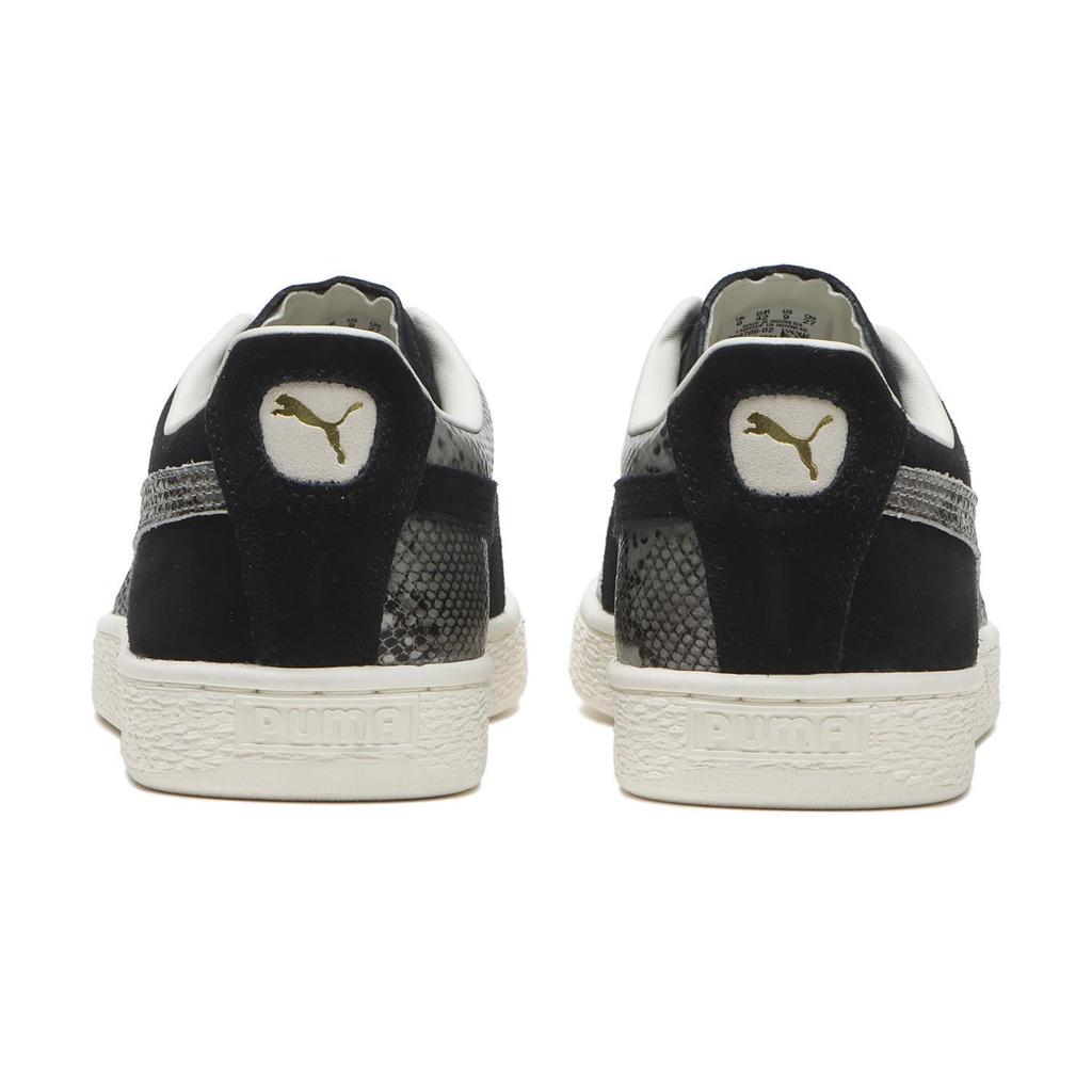 398706-02 Puma Suede Split Puma Black Smoky Gray (Men's)
