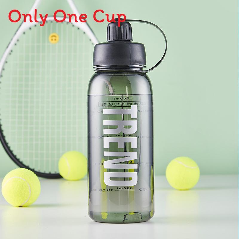 

Pc Sports Water Bottle With Large Capacity And Durable Design For Outdoor Fitness Use 1400ml серый