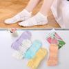 Pure Cotton Five-Toe Socks for Women, Short Cotton Five-Toe Socks with Separate Toes, Cute Five-Toe Stockings