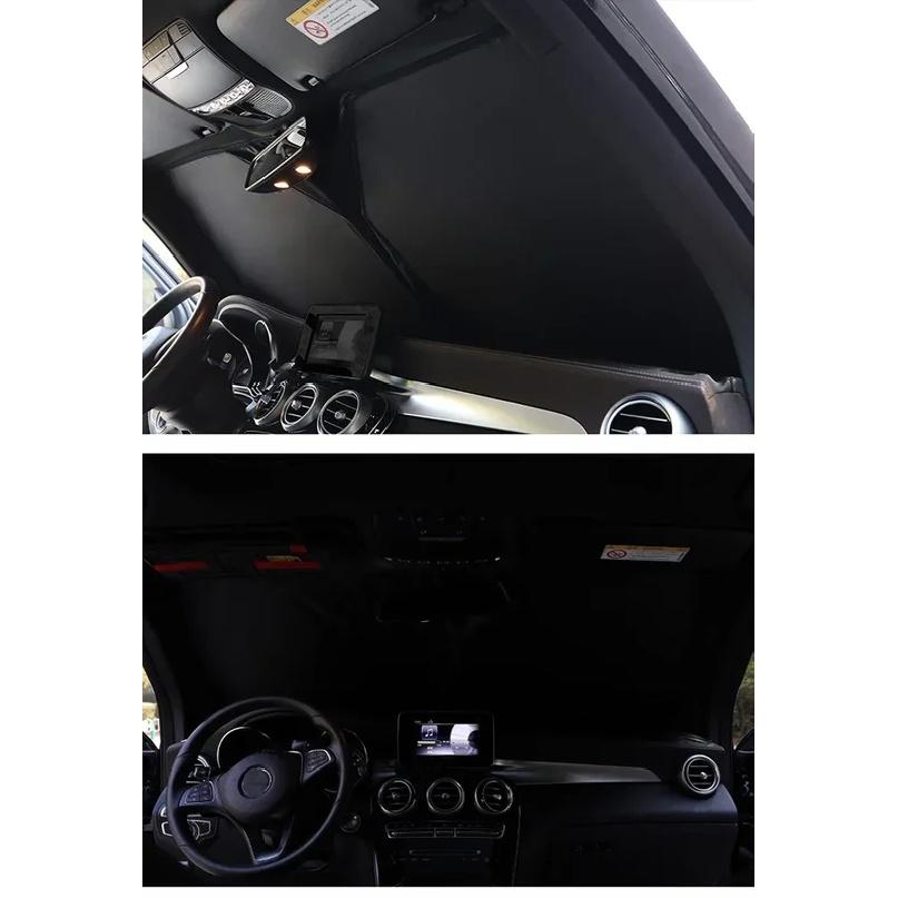 Custom Car Window Sunshade For Volkswagen Tiguan 1st Gen MK1 2007 - 2016 VW Magnetic Curtain Mesh Front Windshield Frame Curtain