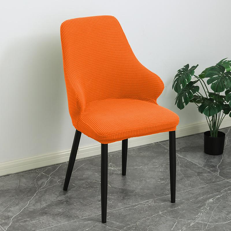 

Современный простой чехол для стула специальной формы для домашнего обеденного стола, чехол для стула, чехол для стула, интегрированный бархат, утолщенный, пыленепроницаемый 40CM