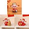 Feng Shui Wealth God Resin Statue With Lucky Symbols For Office Decor And Gift Giving