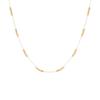 Chic Geometric Design Titanium Steel Choker Necklace In Luxurious Gold And Silver