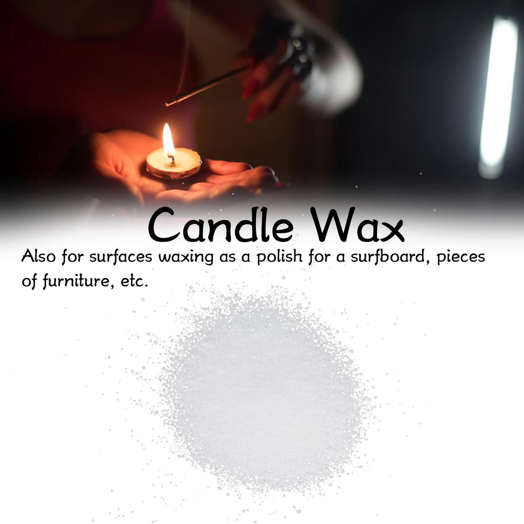 Pudră de ceară pentru lumânări cu parafină, fără parfum, pentru lustruire cu ceară 500g