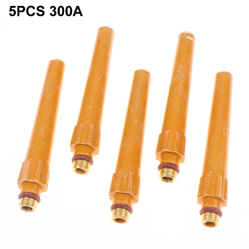 5 Pcs Qq150/300 Long And Short Gun Tail Tig Welding Torch Accessories Tig Torch Long/Short Back Cap