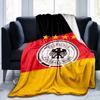 German Football Emblem Printed Throws Blanket Soft Flannel Blankets for Couch Bed Gifts for Men Women Picnic blanket Christmas gifts