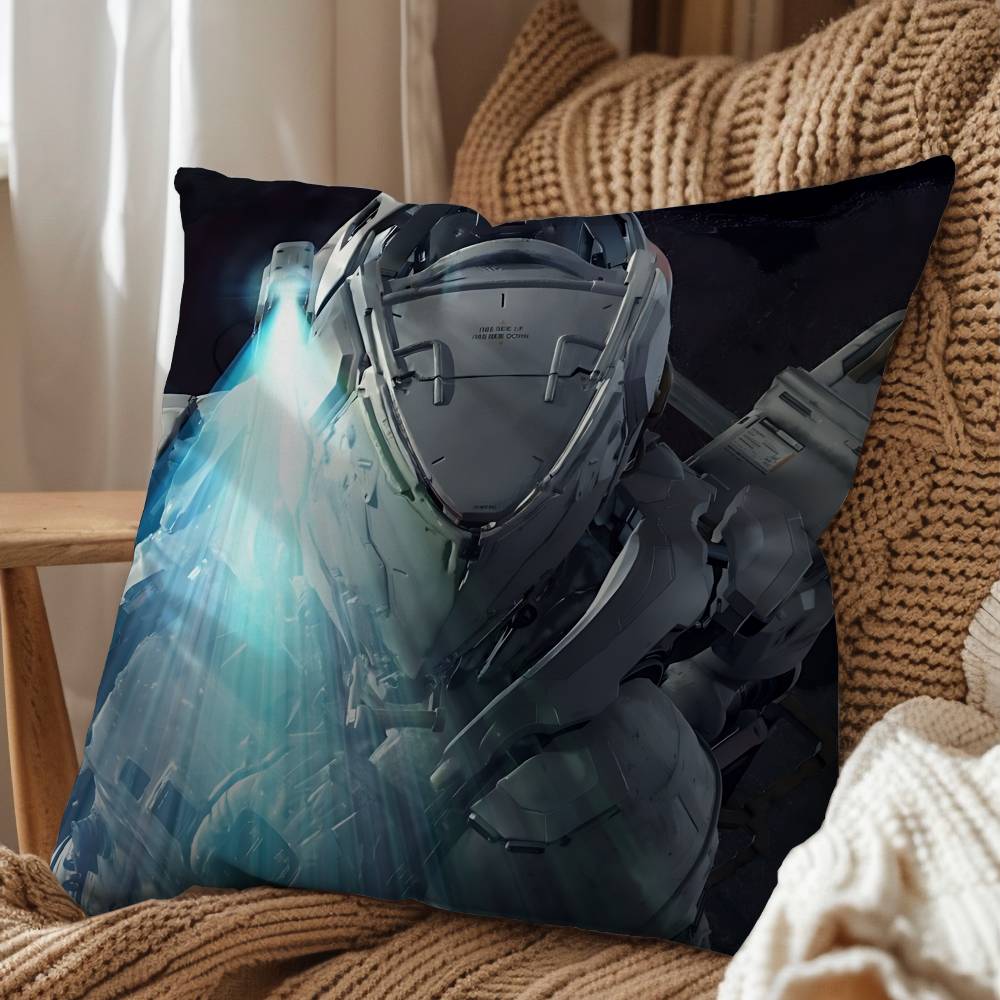 cool game Diana Pragmata Hugh Cushion Cover Suitable For Sofa Car Bedroom Office Cushions Decorative Pillow Case 45x45 cm