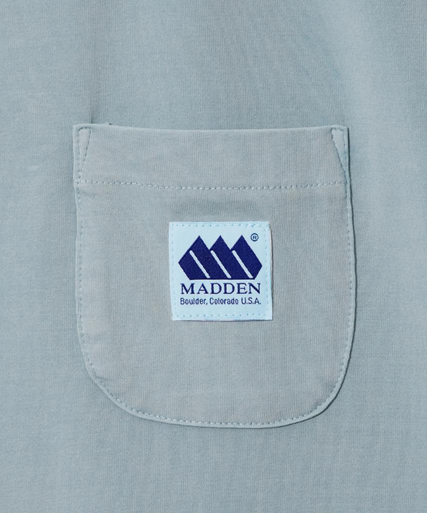 MADDEN Dyed Pocket Askin T-Shirt Pigment Blue