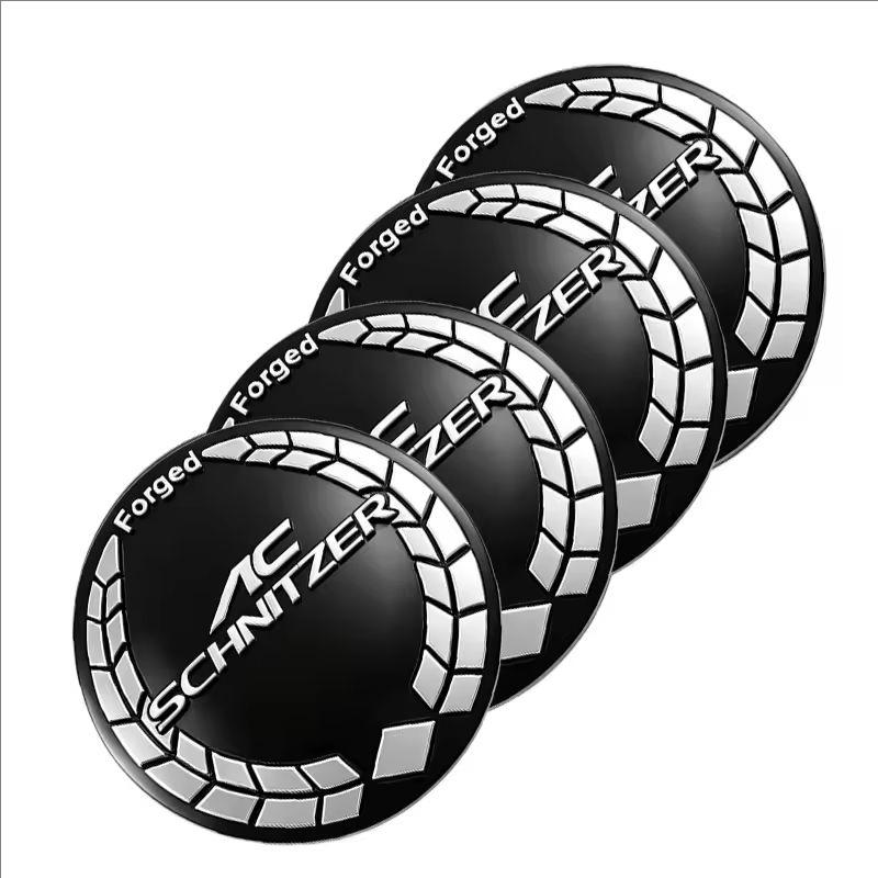 4Pcs 56MM Car Wheel Hub Cap Center Sticker Emblem Auto Badge Decal Accessories For BMW G30 F02 E46 G28 F10 F30 E60 E90 E93 G20 CUQ1 