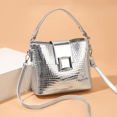 Modische und trendige Bucket Bag Hochwertige Umhängetasche mit großem Fassungsvermögen Crossbody-Tasche Handtasche