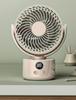 Oscillating Student Fan with 16-Hour Battery for Silent Classroom & Office Cooling