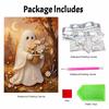 Halloween pearl painting art kit handmade diy fall floral ghost home decorations