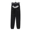 Felpa Unisex con Stampa Grafica di Lettere Vestibilità Larga Pullover Streetwear Set di Felpa e Pantaloni per Coppia