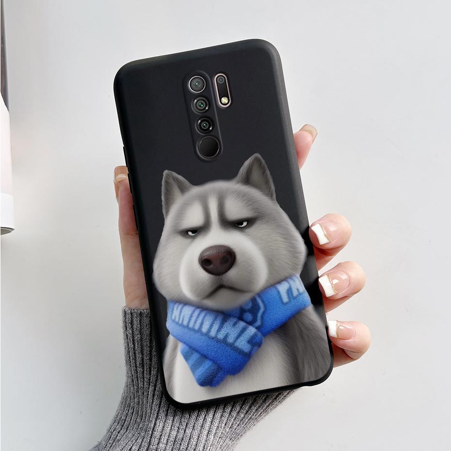 For Xiaomi Redmi 9 Cute Cartoon Cover For Xiaomi Poco M2 Reloaded Phone Coque For Xiaomi Redmi 9 Prime Soft Protective Covers