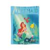 Flounder Sebastian and Ariel Wool Blankets Little Mermaid Vintage Throw Blankets for Home Hotel Sofa  200x150cm Rug Piece