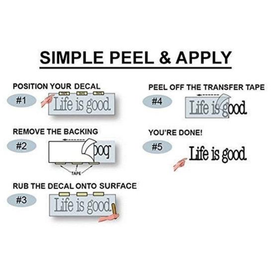 Musiknoter Hemdekal Bilar Decor Sticker Laptop Lastbil Fönstervägg Bumper