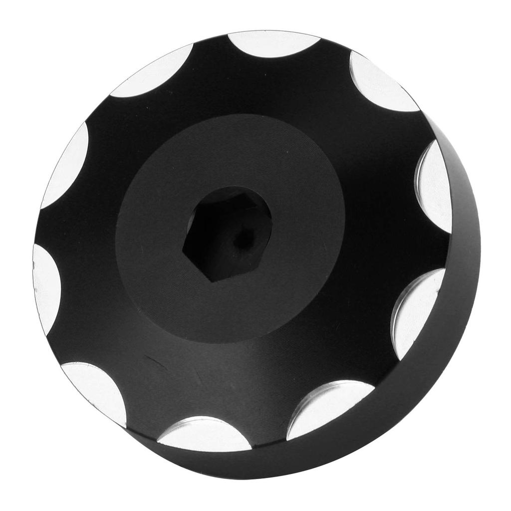 Akozon Tank Cover, Aluminum Alloy Filler Cap Screw Plug Cover Fit