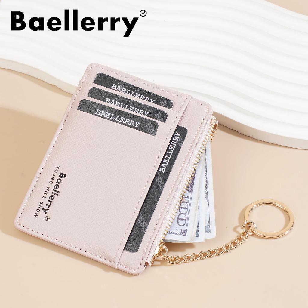 Cartera Delgada para Mujer con Múltiples Ranuras para Tarjetas y Billetera para Monedas
