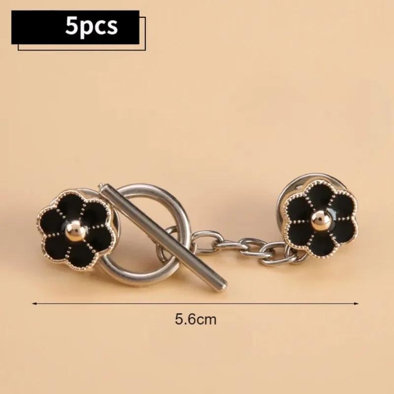 Metall Anti-Licht Brosche Abnehmbare Kleidung Nähfreie Druckknöpfe Mode Cardigan-Clip für Damen Mädchen Pulloverkragen Fixierte Brosche