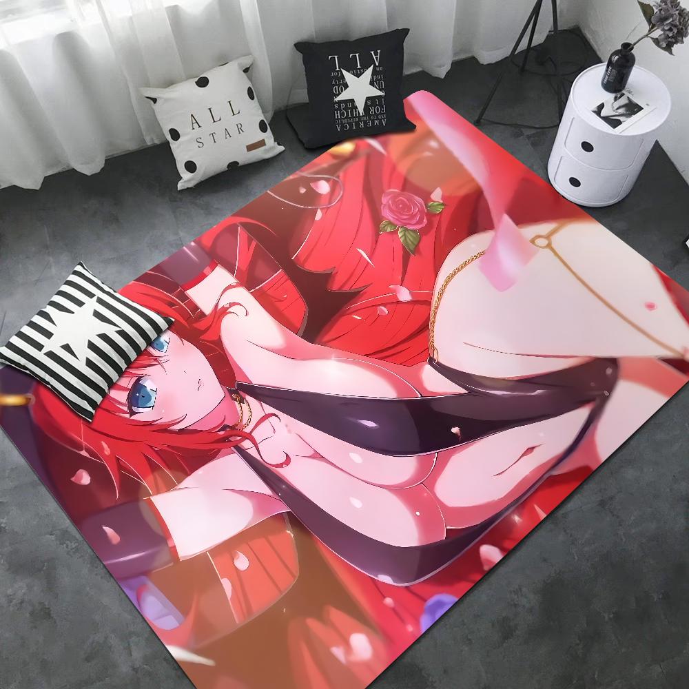 Anime High School DxD Floor Mat INS Style Soft Bedroom Floor House Laundry Room Mat Anti-skid Bedside Area Rugs