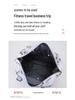 Expandable Cartoon Print Travel Bag: Large Capacity for Pregnant Women, Wet/Dry Separation, Ideal for Gym and Handheld Use