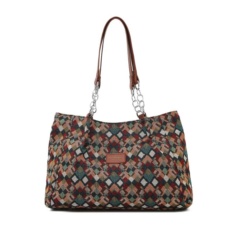 Leopard Print Shoulder Bag Women's Leopard Print Tote Bag