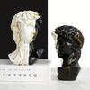 1pc Nordic David Figure Head Resin Sculpture Model Home Ornament Living Room Art Portrait Home Decoration