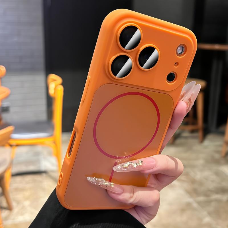 

Luxury Matte Armor For Magsafe Case For iPhone 17 Air 16 15 14 13 12 11 Pro Max Plus Retro Shockproof Hard Protective Back Cover iPhone 15 Pro Max