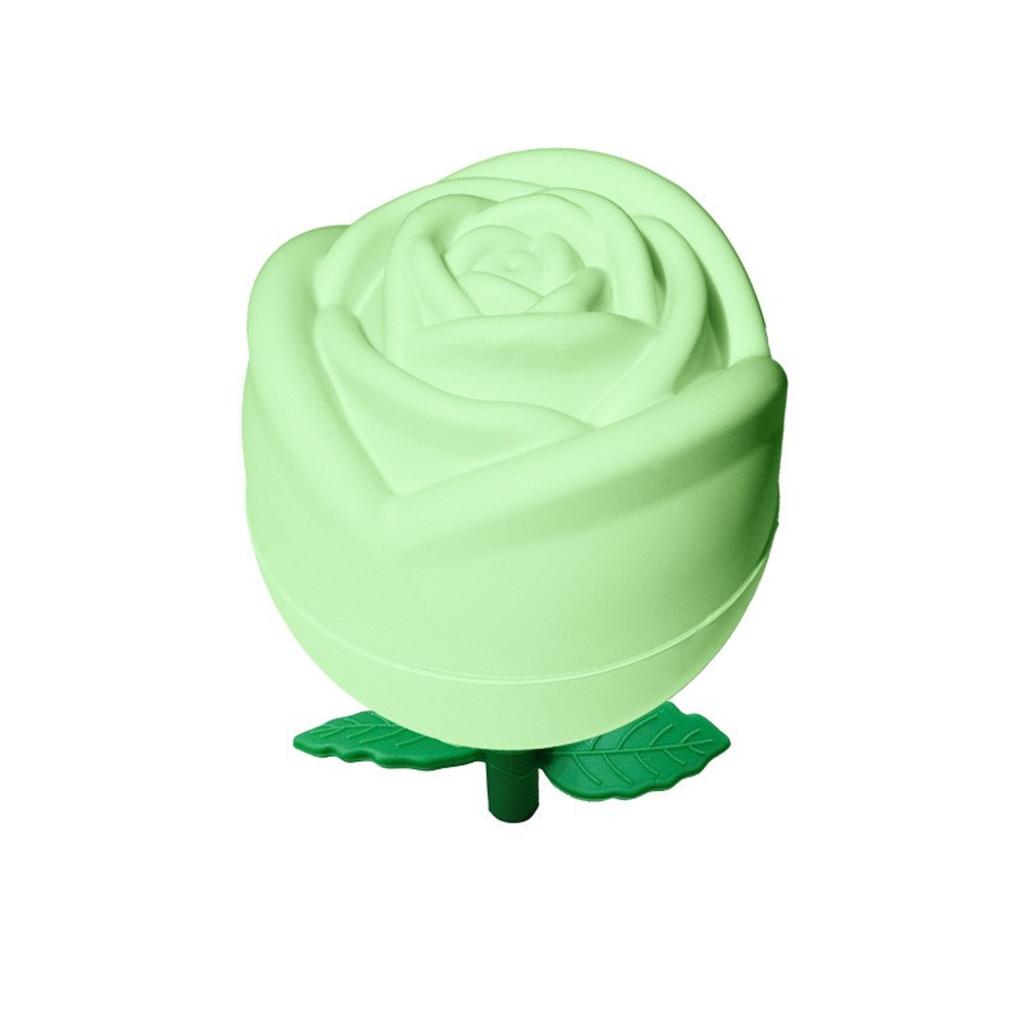 Rose Shaped Silicone Mold Kitchen Mold Supplies,Easy To Demold, Suitable For Chilled Wine, Milk, Chocolate, And Fruit Juice Beverages,