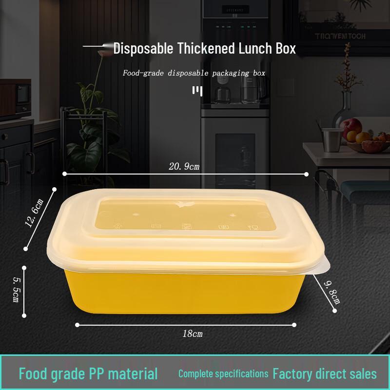 

Disposable Japanese Style Rectangular Meal Box