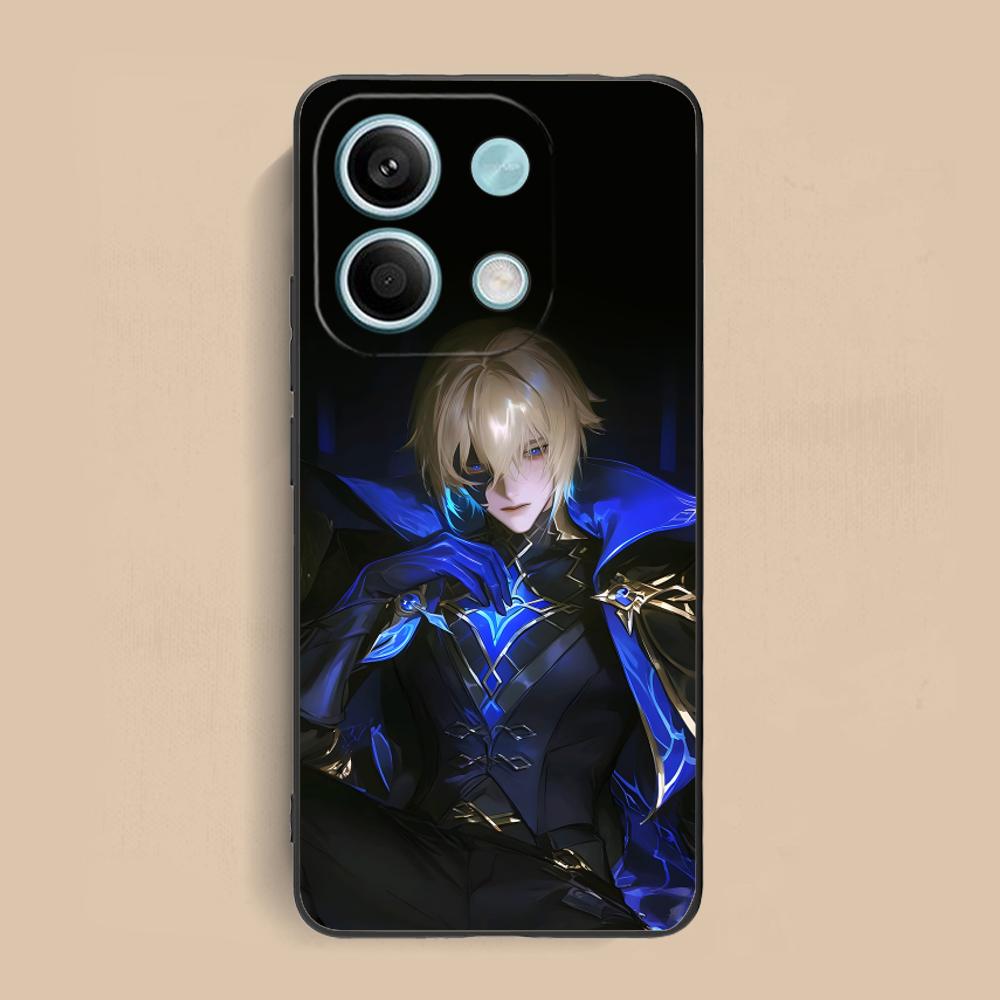 Game GI Dainsleif Phone Case for Xiaomi Redmi 15 14 13 12 A5 3 2 1 C Plus 4G 5G Soft TPU Shockproof Cover
